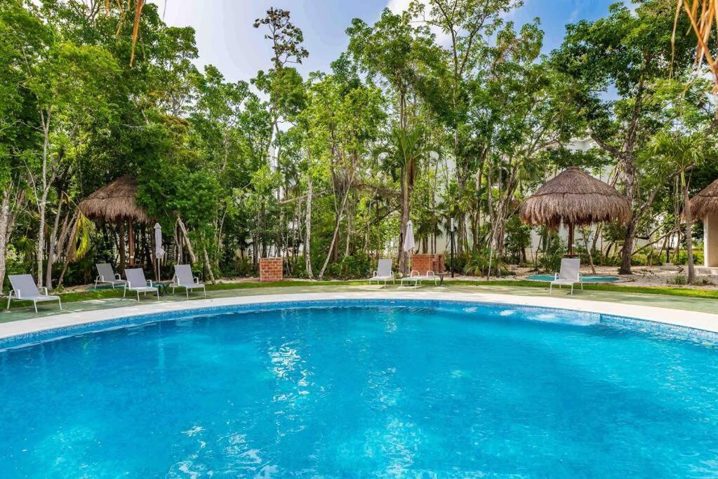 Lovely Cozy Apt W/Pool 2 Bedrooms. Great Location! Puerto Morelos Exteriör bild
