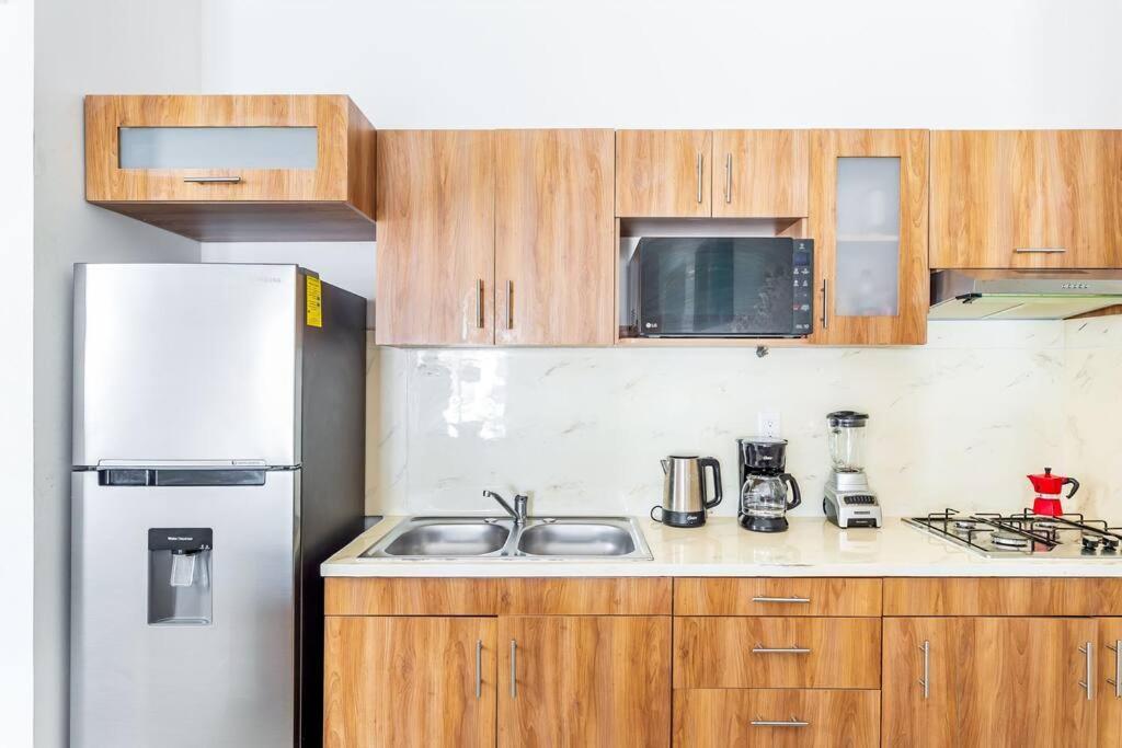 Lovely Cozy Apt W/Pool 2 Bedrooms. Great Location! Puerto Morelos Exteriör bild
